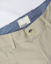Pleated Trousers - Off-White Twill